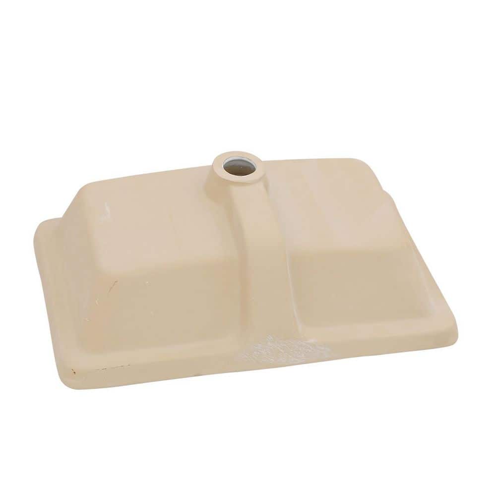 LIVACA 21 in. x 13 in. Drop-In Ceramic Bathroom Sink in White with Overflow, Stain Resistant Rectangular Design (3)
