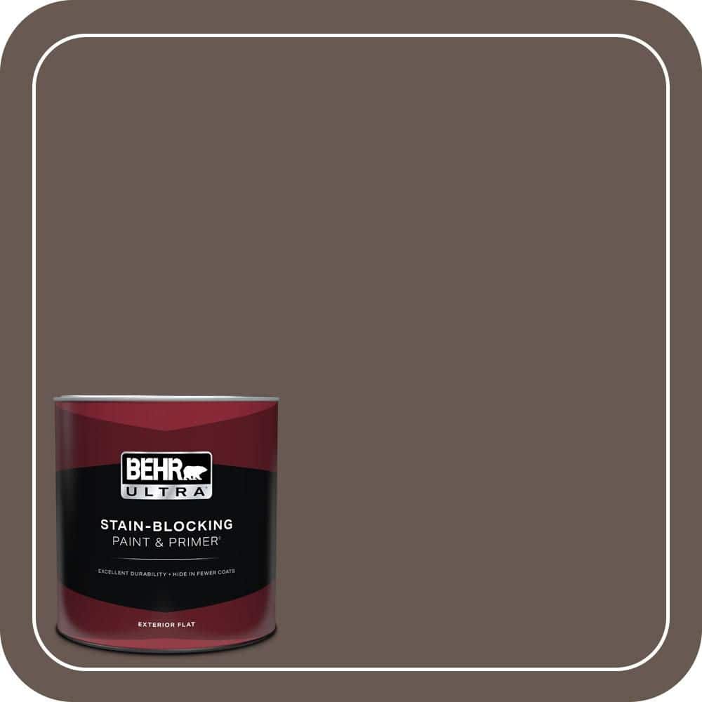 BEHR ULTRA 1 qt. #MQ2-44 Museum Flat Exterior Paint & Primer (1)
