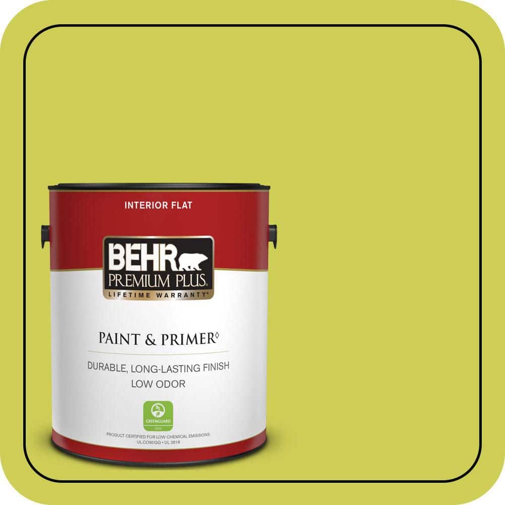 BEHR PREMIUM PLUS #400B-5 Grape Green Interior/Exterior Paint & Primer Color Sample (1)