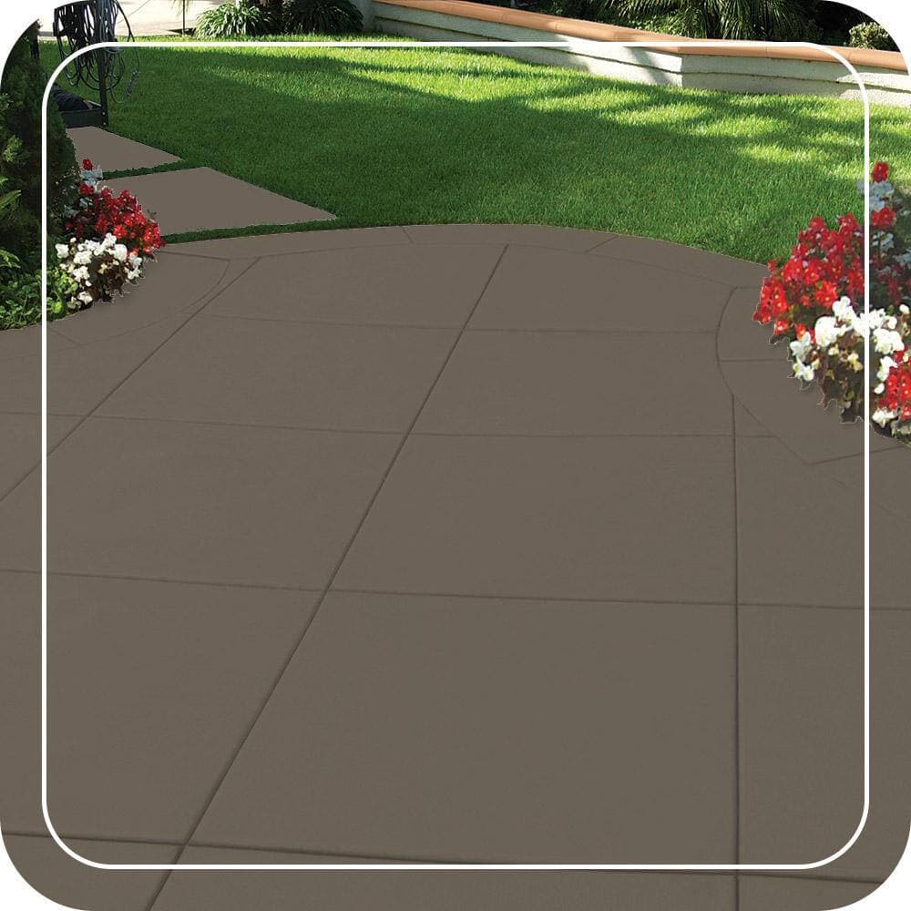 BEHR PREMIUM 5 gal. #N320-6A Ash Brown Low-Lustre Enamel Interior/Exterior Porch and Patio Floor Paint (3)