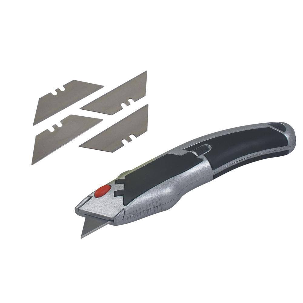 KING Retractable Utility Blade with Blade Holder and 100 Extra Blades (3)