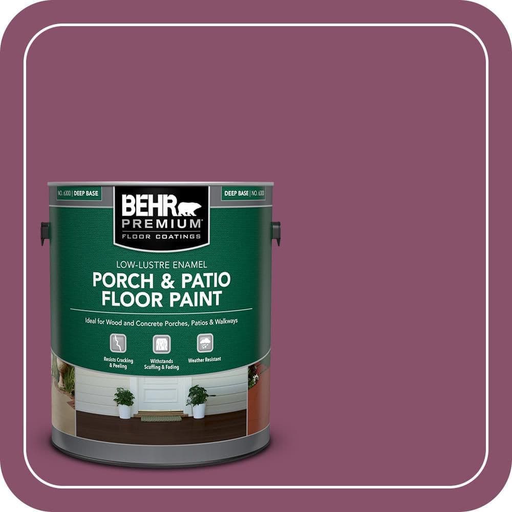 BEHR PREMIUM #M120-7 Low-Lustre Enamel Interior/Exterior Porch and Patio Floor Paint (1)