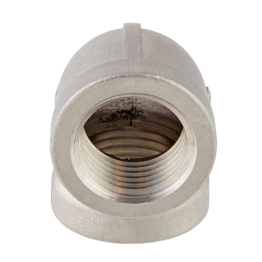 ProLine 1/2 in. FIP 90-Degree Elbow Fitting, Stainless Steel (4)