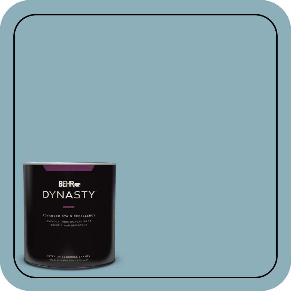BEHR DYNASTY 1 qt. #QE-51 Atmosphere Eggshell Enamel Interior Stain-Blocking Paint and Primer