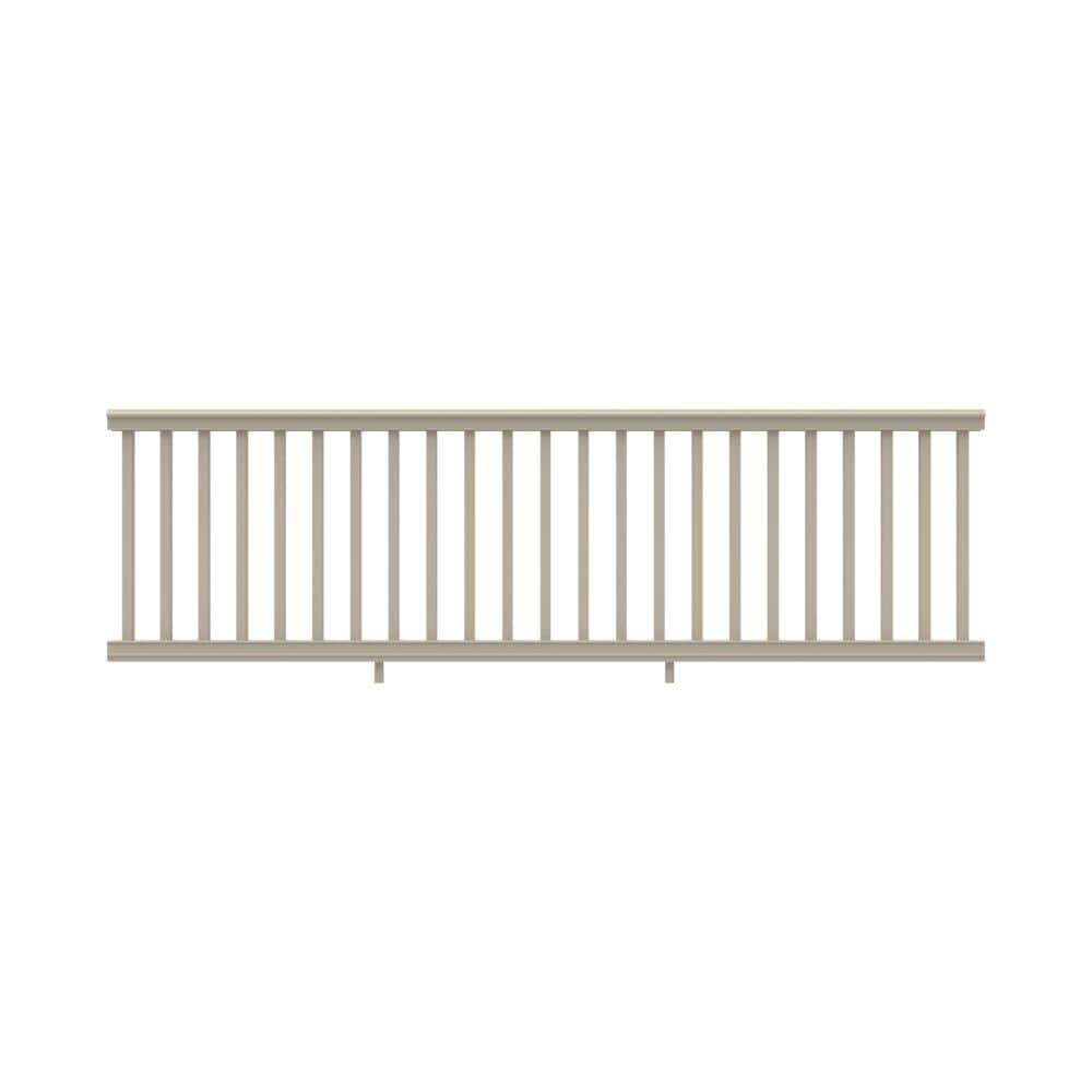 Barrette Outdoor Living Bella Premier Series 10 ft. x 36 in. Clay Level Rail Kit with Square Balusters (1)