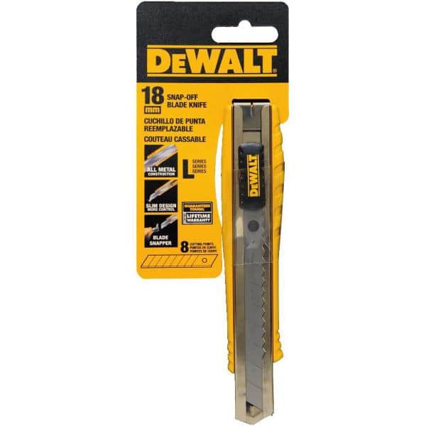 DEWALT 18 mm Metal Body Snap-Off Knife (3)