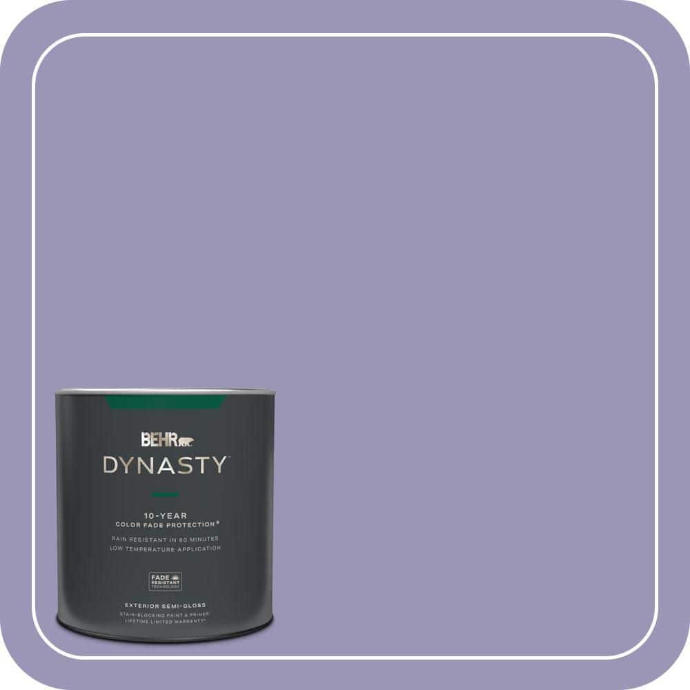 BEHR DYNASTY 1 qt. #640D-5 June Berry Semi-Gloss Enamel Exterior Stain-Blocking Paint & Primer