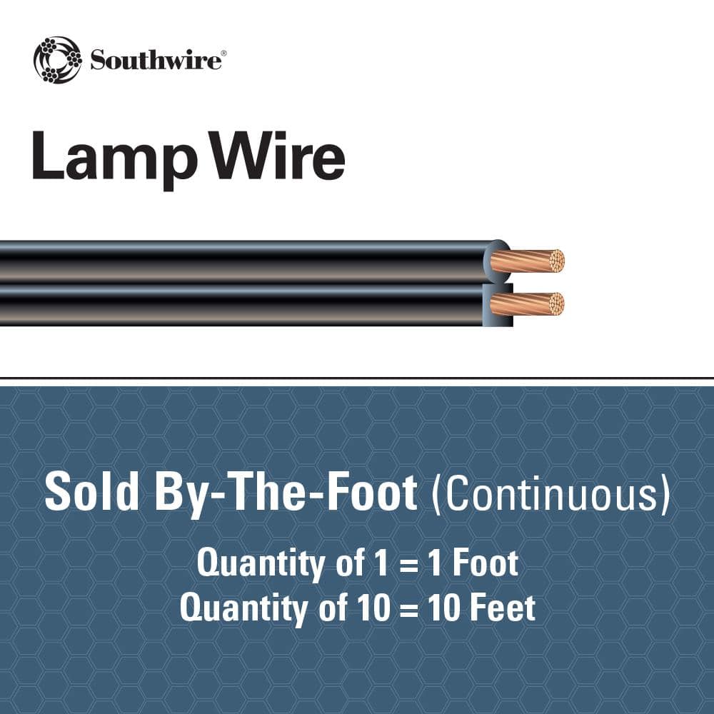 Southwire By-the-Foot16/2 Stranded CU SPT-2 Lamp Wire (2)