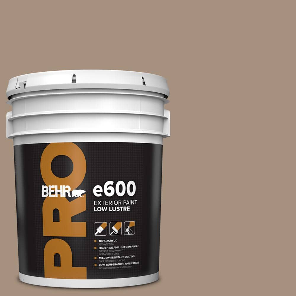 BEHR PRO 5 gal. #ECC-58-1 Farmyard Low Luster Exterior Paint