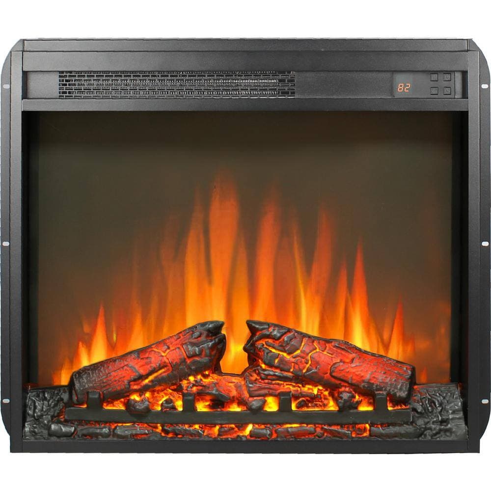 Tidoin 24 in. Direct Vent Electric Fireplace Insert with Remote Control and Overheating Protection (3)
