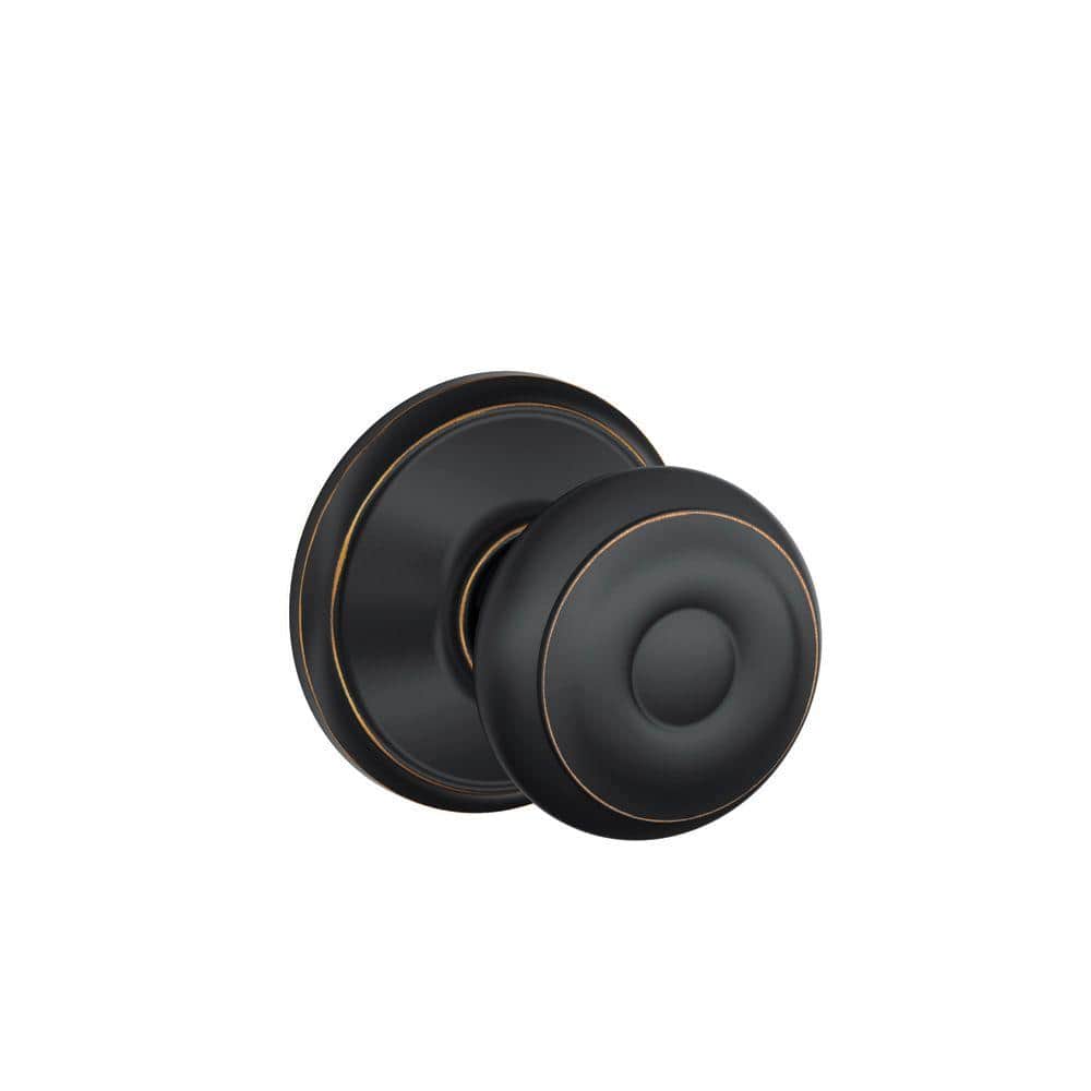 Schlage Georgian Aged Bronze Hall/Closet Door Knob