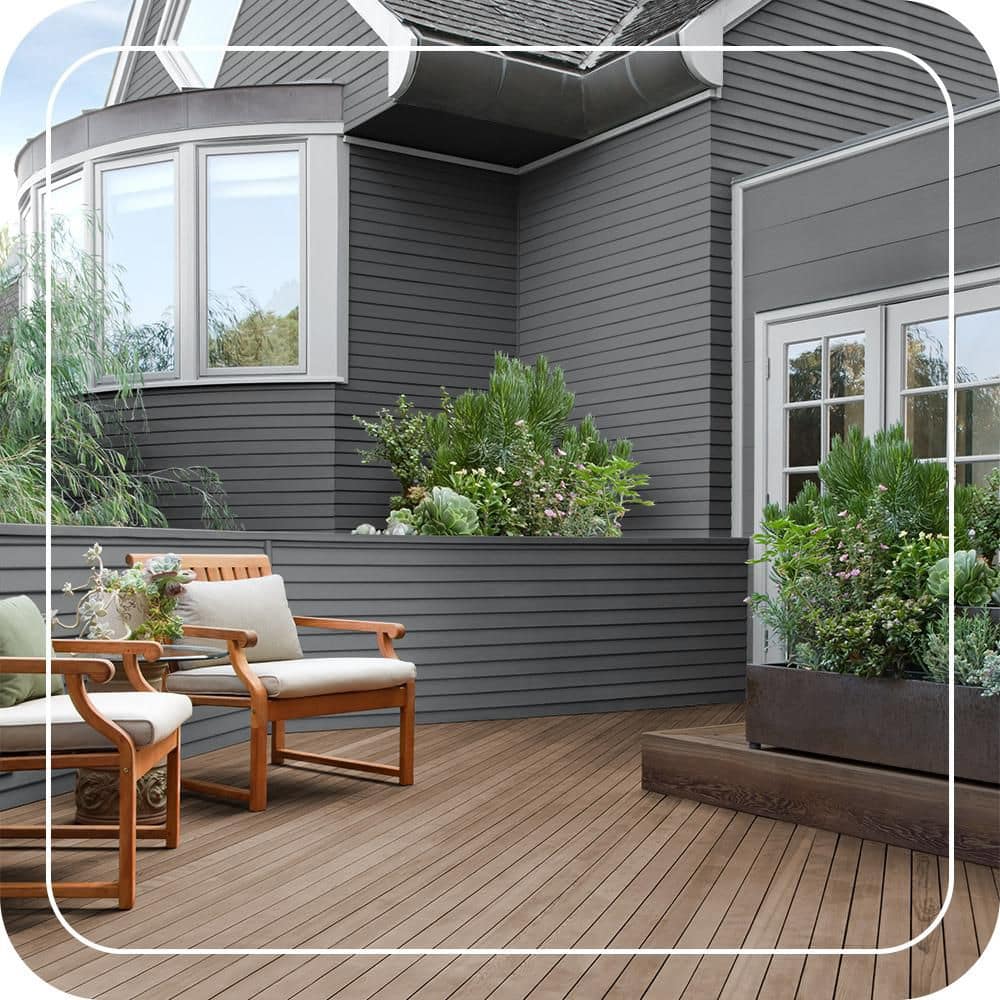 BEHR #770F-5 Color House and Fence Exterior Wood Stain (3)