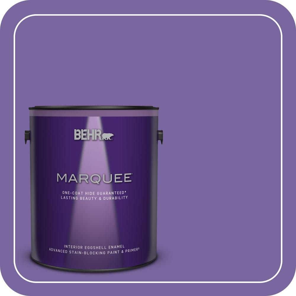 BEHR MARQUEE 1 gal. #PPU16-03 Purple Paradise Eggshell Enamel Interior Paint & Primer