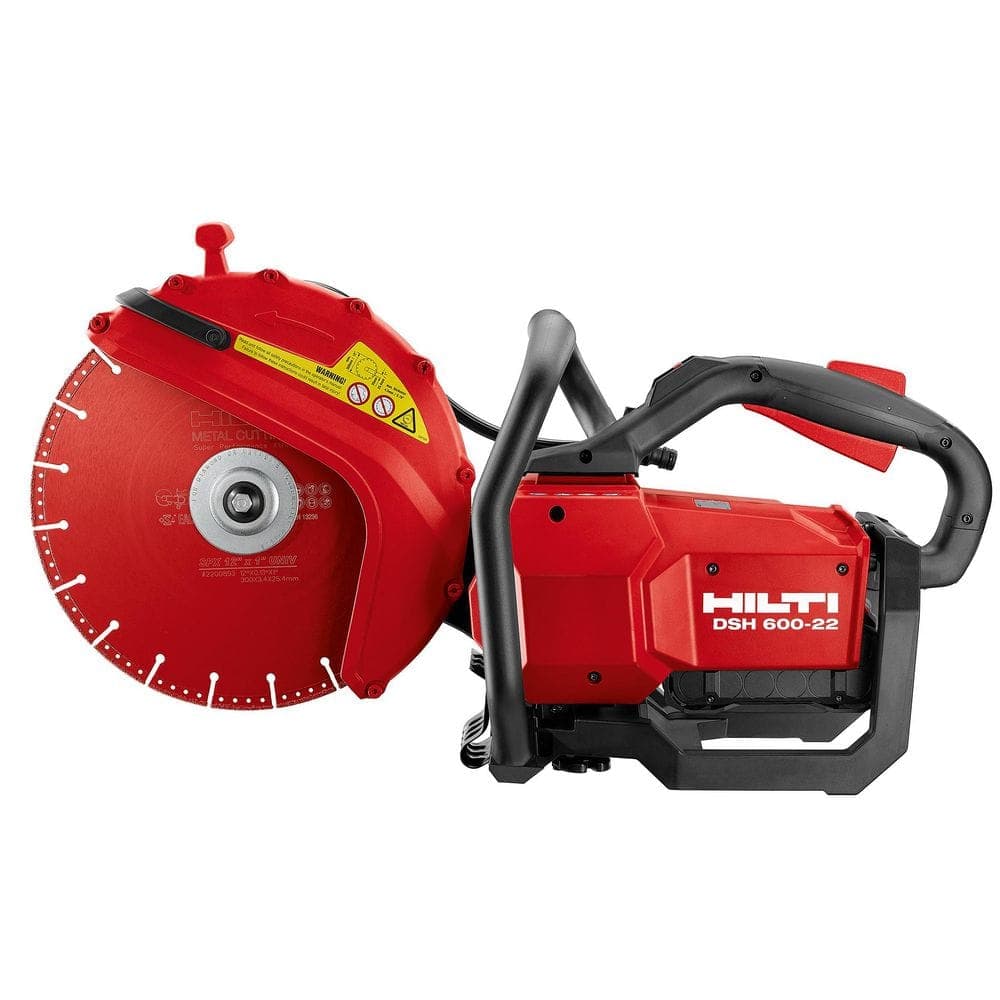 Hilti NURON DSH 600 22 in. x 12.8 in. x 15.6 in. 22V Cordless Brushless Li-Ion 12 in. Concrete Cut-Off Saw w/ SPX Metal Blade (1)