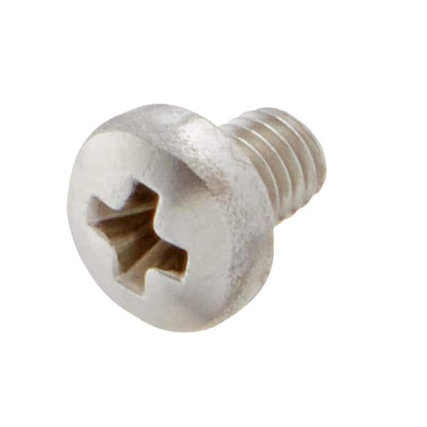 Everbilt M3-0.5x4mm Stainless Steel Pan Head Phillips Drive Machine Screw 2-Pieces (2)