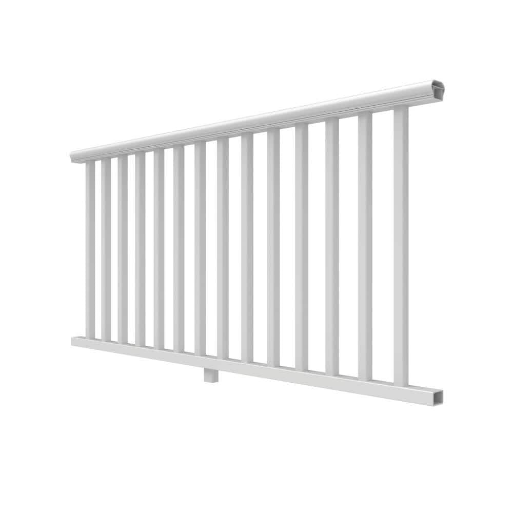 RDI 6 ft. x 36 in. Vinyl Level Rail Kit for 1-1/4 in. Square Baluster (1)