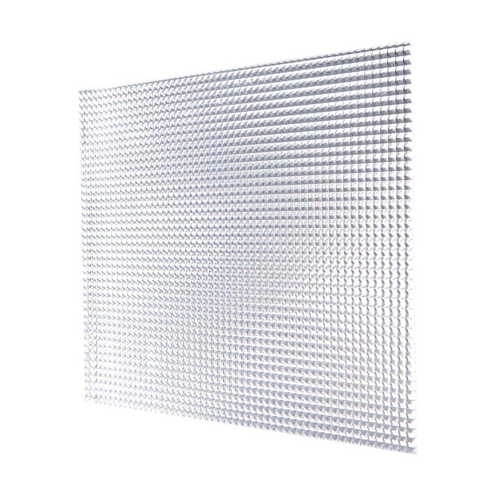 KSH 24 in. x 24 in. x 0.156 in. Clear Premium Prismatic Acrylic Lighting Panel (5-Pack)