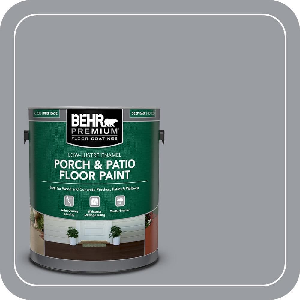 BEHR PREMIUM #PPU26-20 Textured Low-Lustre Enamel Interior/Exterior Porch and Patio Anti-Slip Floor Paint (1)