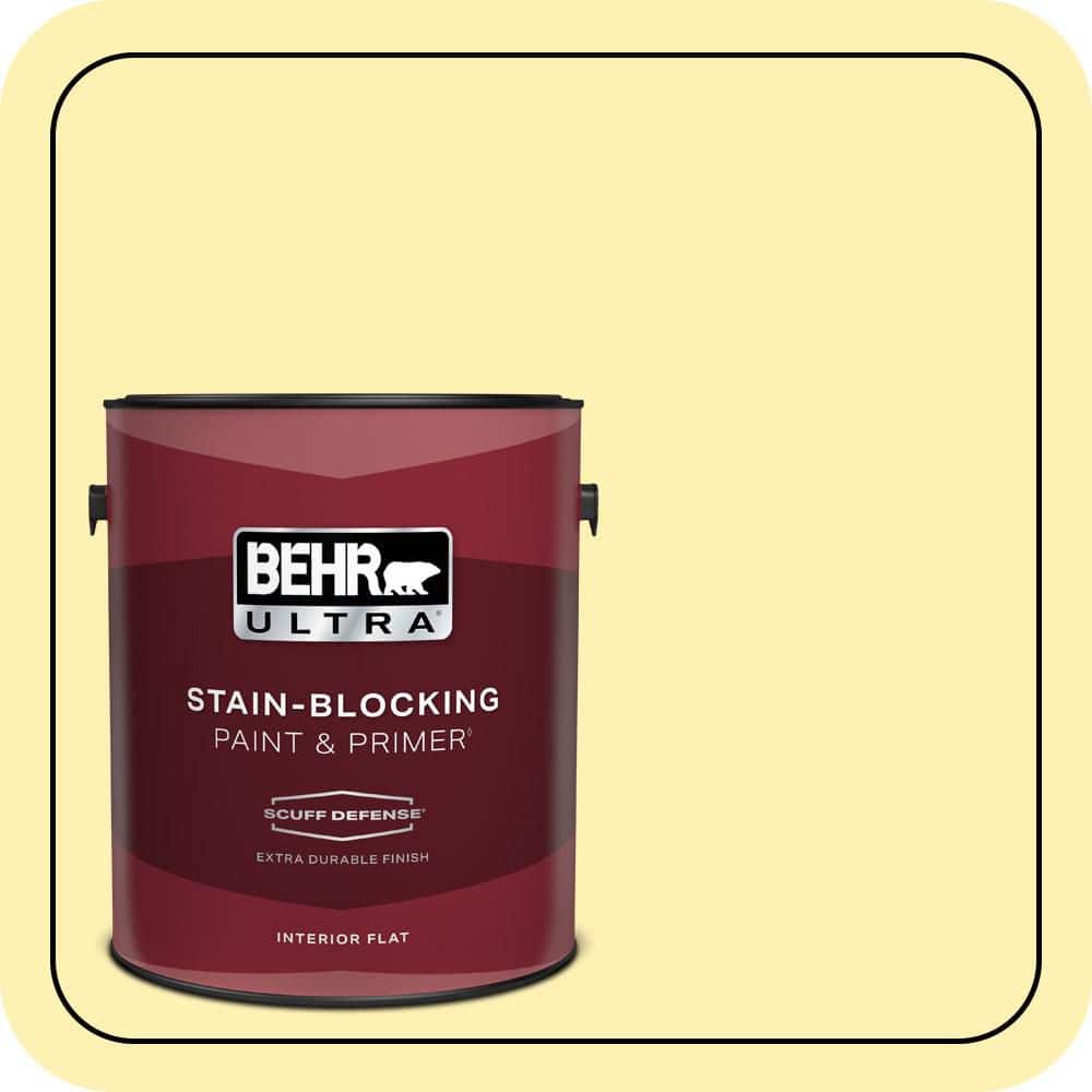 BEHR ULTRA 1 gal. #P310-3 Firefly Extra Durable Flat Interior Paint & Primer (1)