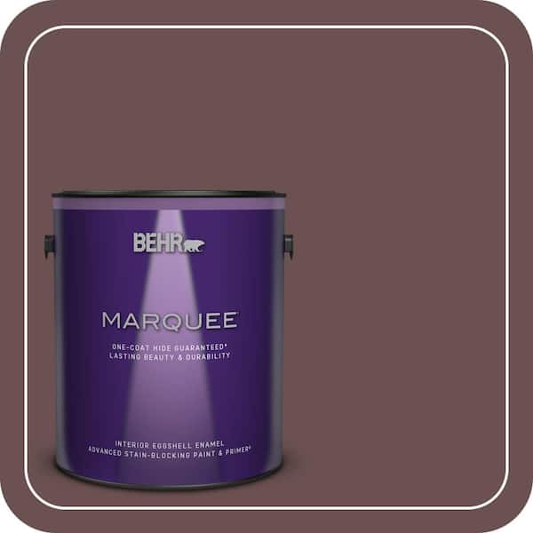 BEHR PREMIUM PLUS #130F-7 Semi Sweet Enamel Low Odor & Primer (4)