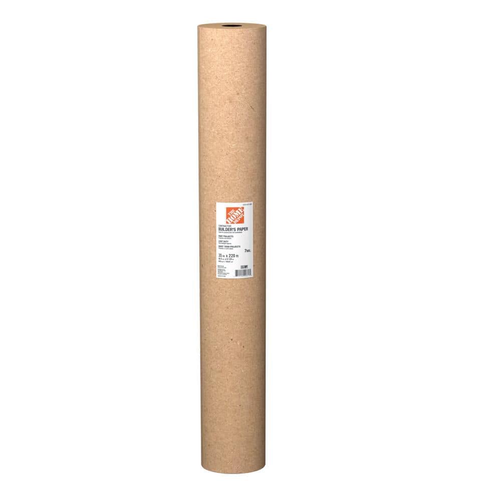 The Home Depot 35 in x 220 ft. 7 Mil Builders Paper (Full Pallet -16-Pack)