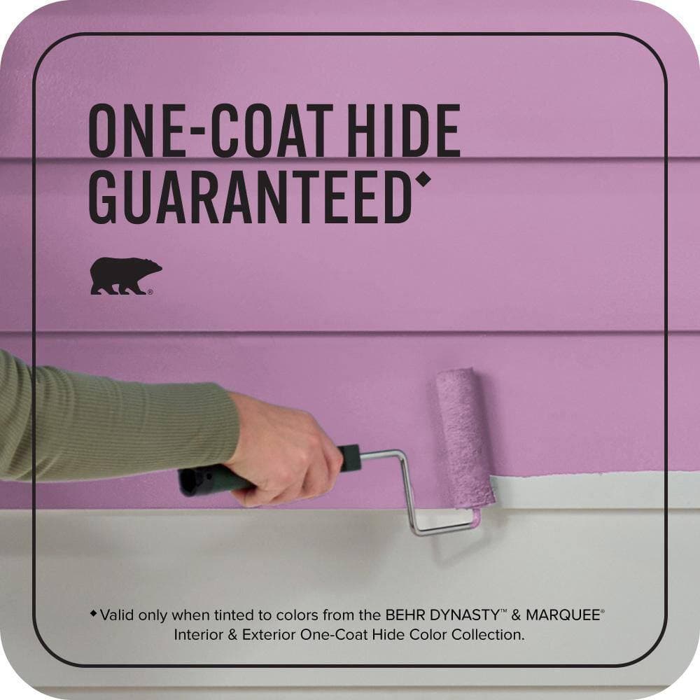 BEHR MARQUEE 5 gal. #MQ4-60 Joie De Vivre Flat Exterior Paint & Primer (3)