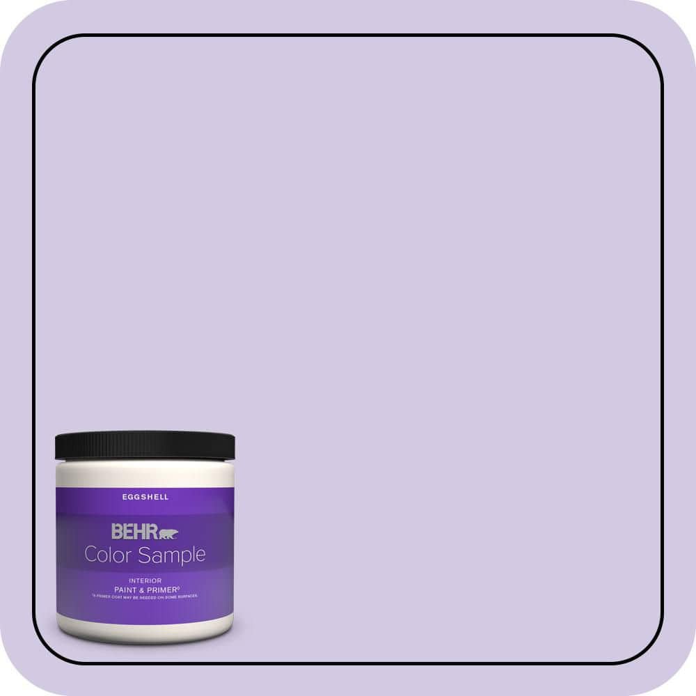 BEHR PREMIUM PLUS #650C-3 Light Mulberry Enamel & Primer Color Sample (1)