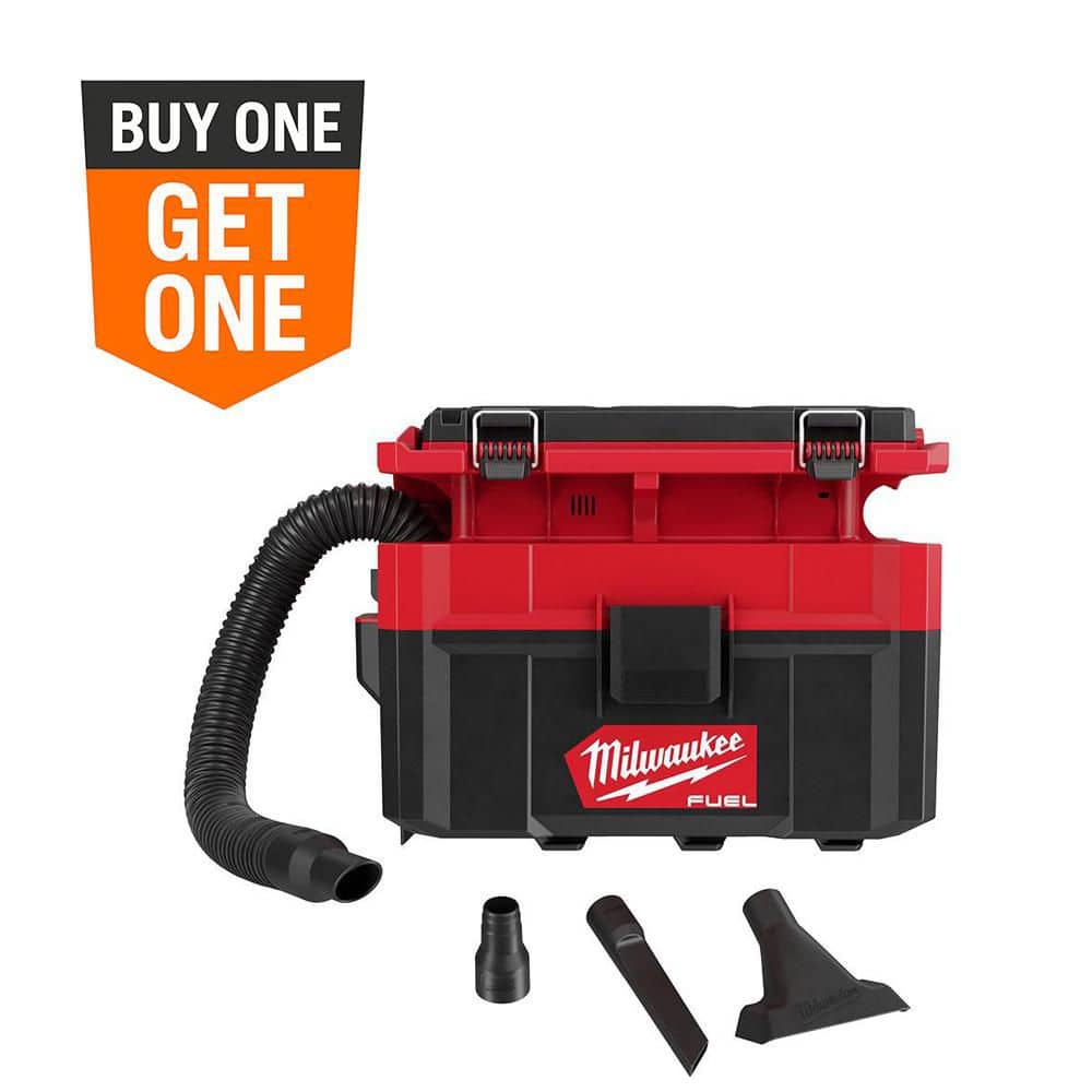Milwaukee M18 FUEL PACKOUT 18-Volt Lithium-Ion Cordless 2.5 Gal. Wet/Dry Vacuum (Vacuum-Only)