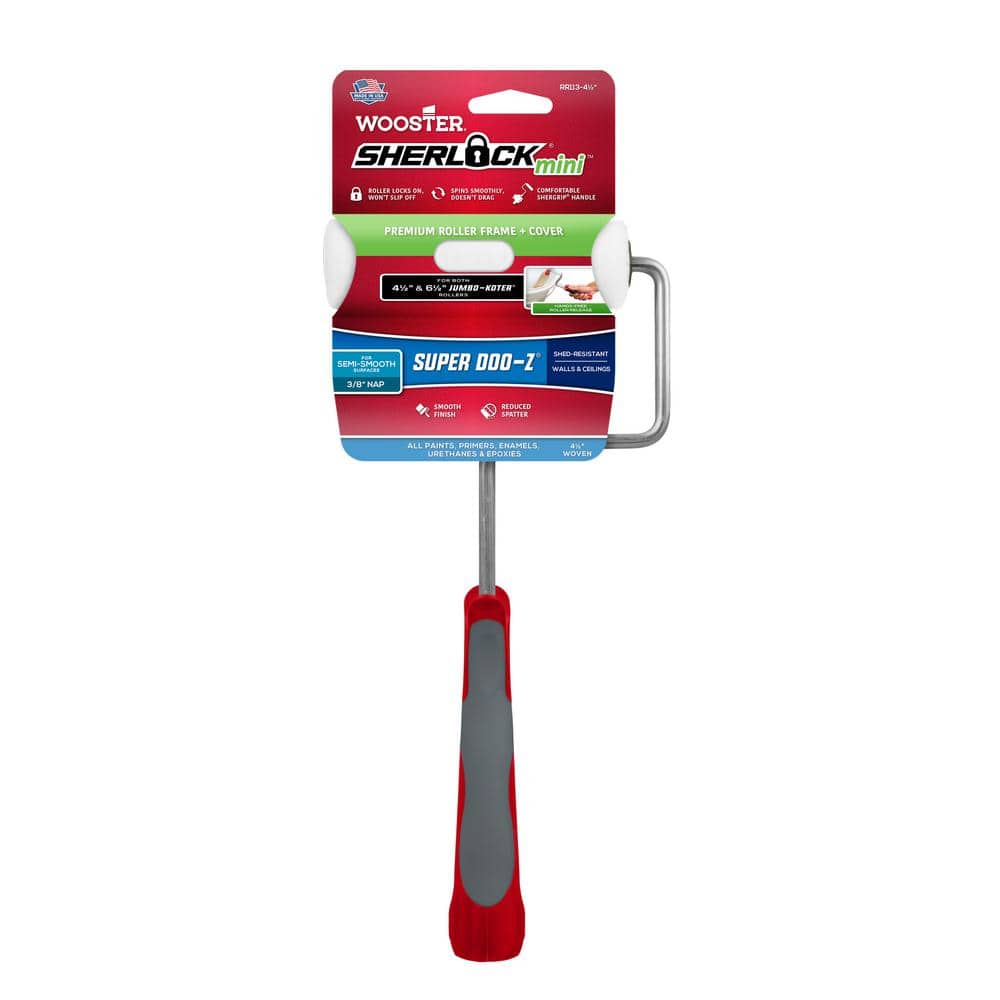 Wooster 4-1/2 in. x 3/8 in. Jumbo-Koter Super Doo-Z Shed-Resistant Frame and Cover