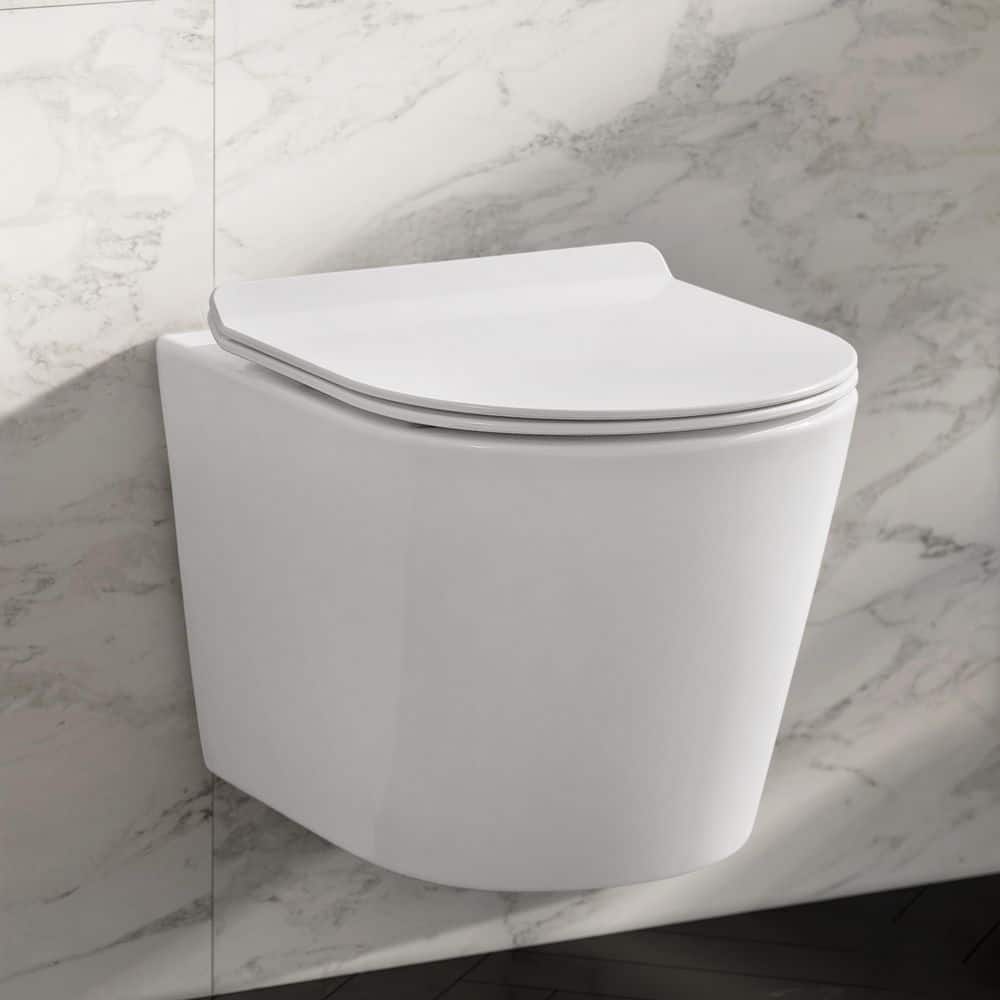 Swiss Madison Calice Wall Hung Round Toilet Bowl Only in Glossy White (1)