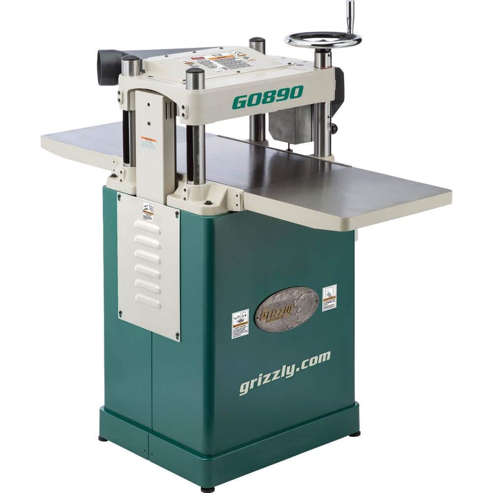 Grizzly Industrial 15 in. 3 HP Fixed-Table Planer (1)