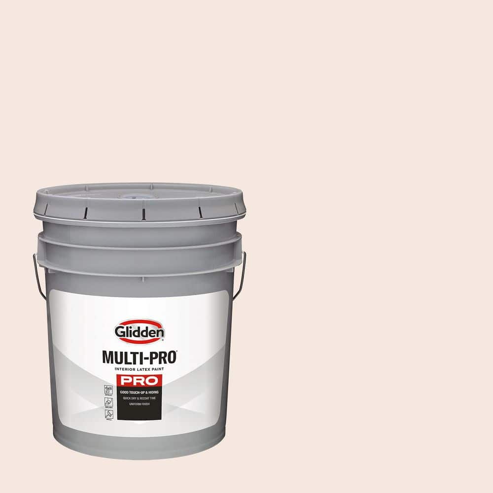 Glidden Multi-Pro 5 gal. PPG1194-1 Jasmine Flower Eggshell Interior Paint