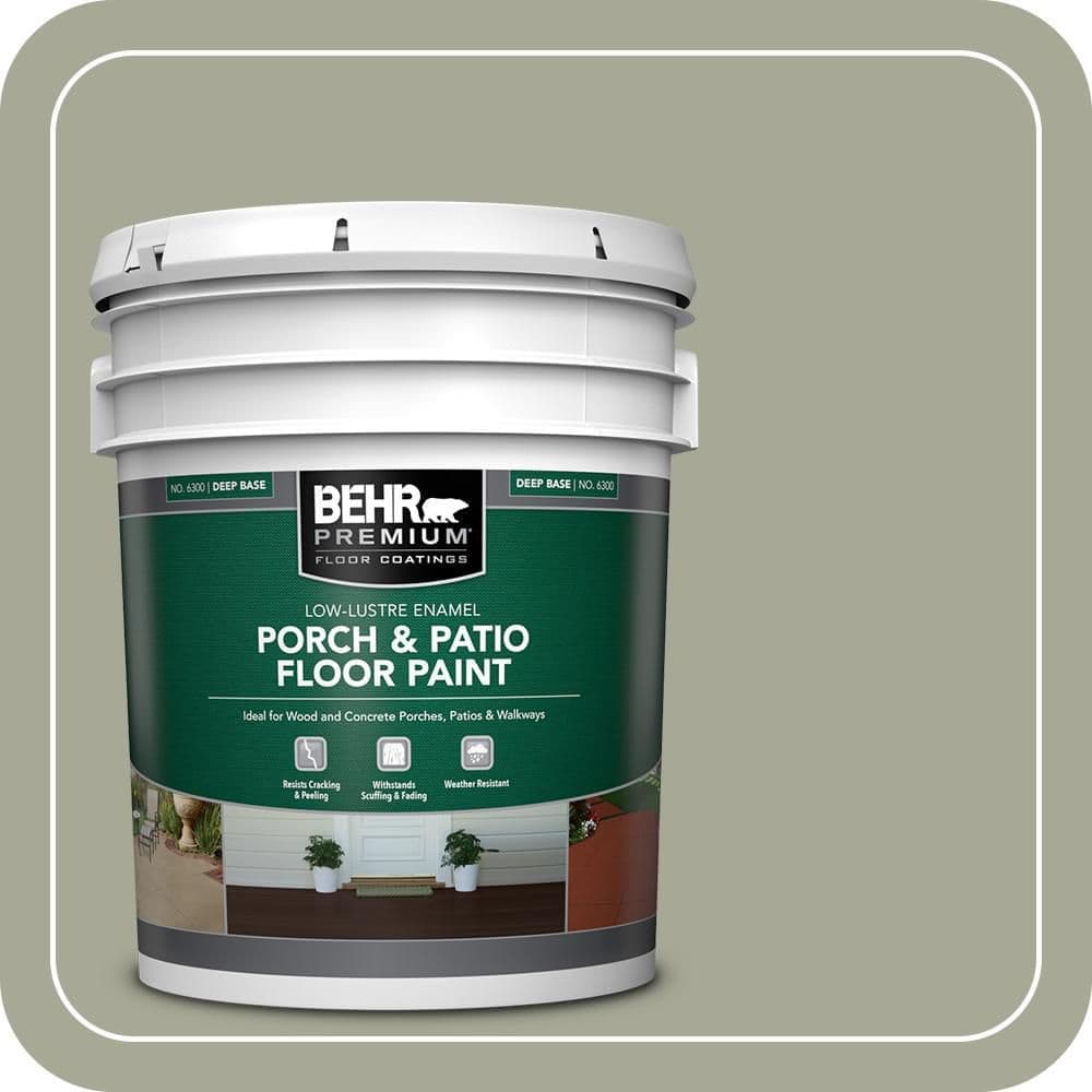 BEHR PREMIUM #PPU10-16 Textured Low-Lustre Enamel Interior/Exterior Porch and Patio Anti-Slip Floor Paint (1)