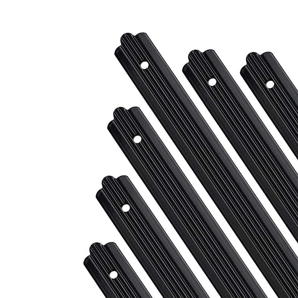 Afoxsos 29.5 x 1 Aluminum Flat Metal Deck Spindles 25-Pack for Wood Composite Deck Railing Durable Outdoor Use (1)
