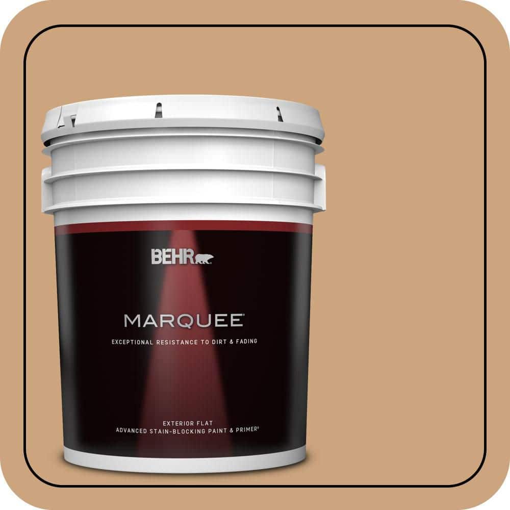 BEHR MARQUEE 5 gal. #QE-21 Albuquerque Flat Exterior Paint & Primer