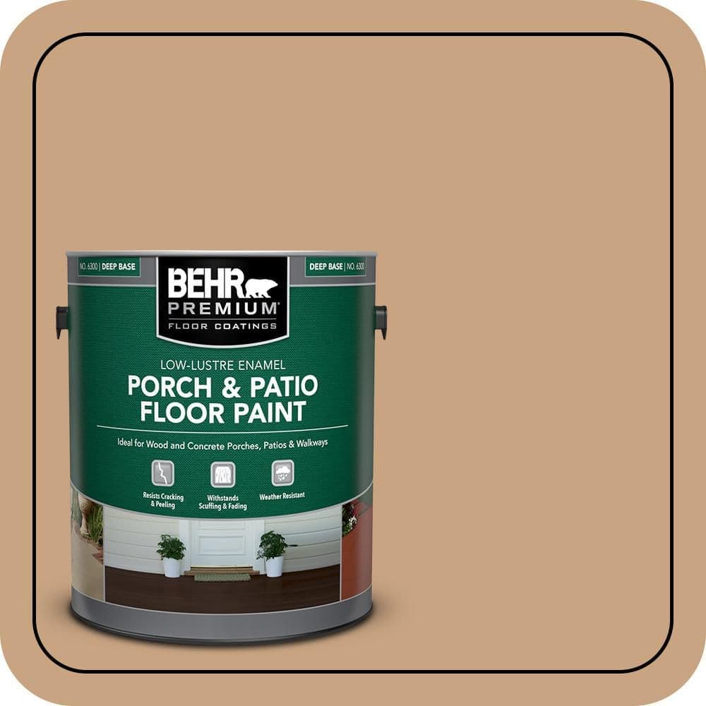 BEHR PREMIUM #S260-4 Textured Low-Lustre Enamel Interior/Exterior Porch and Patio Anti-Slip Floor Paint (1)