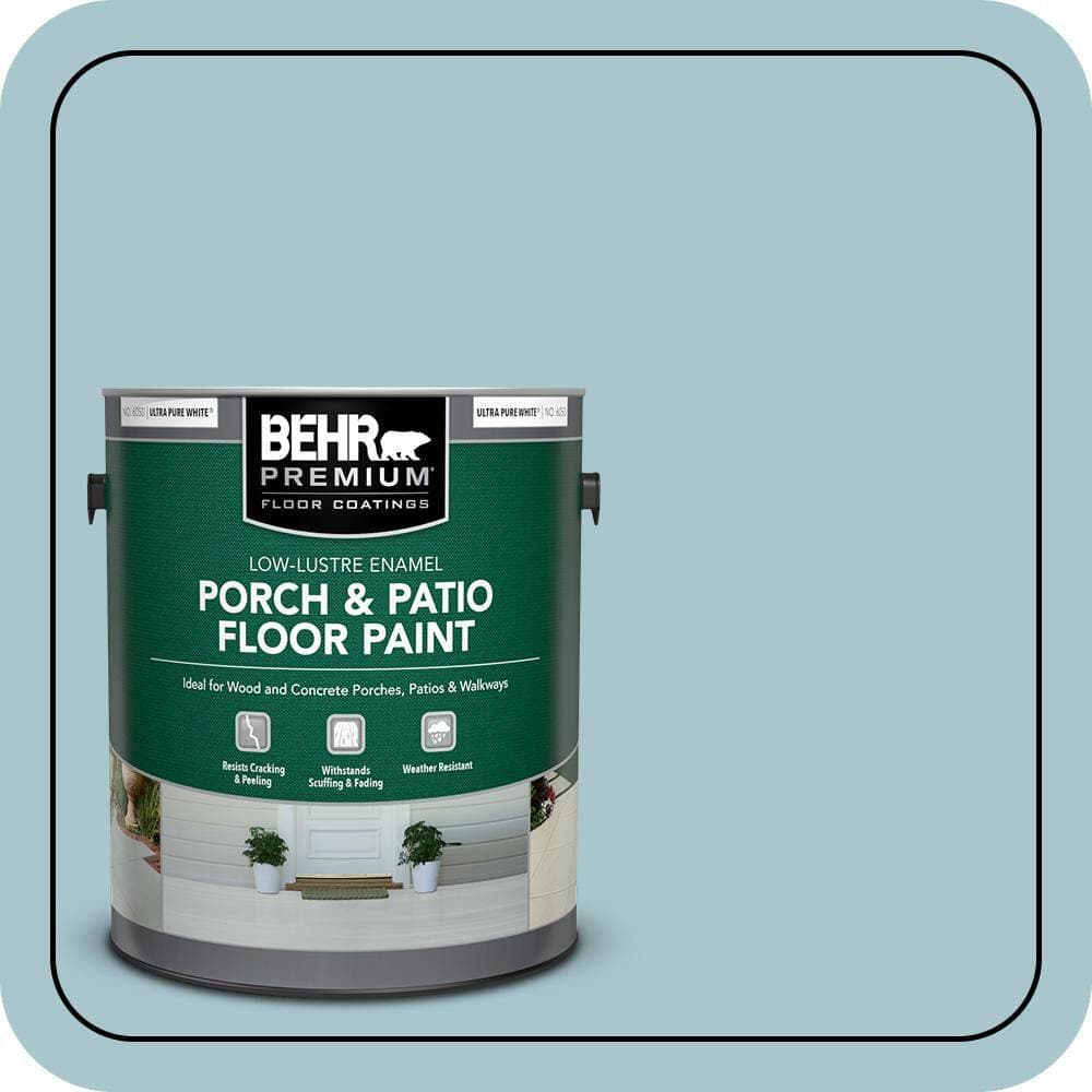 BEHR PREMIUM #S450-3 Low-Lustre Enamel Interior/Exterior Porch and Patio Floor Paint (1)