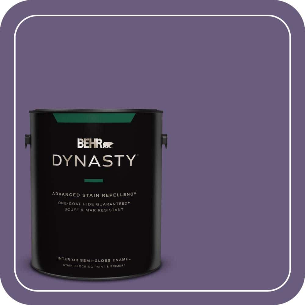 BEHR DYNASTY 1 gal. #M560-6 Napa Winery One-Coat Hide Semi-Gloss Enamel Interior Stain-Blocking Paint & Primer