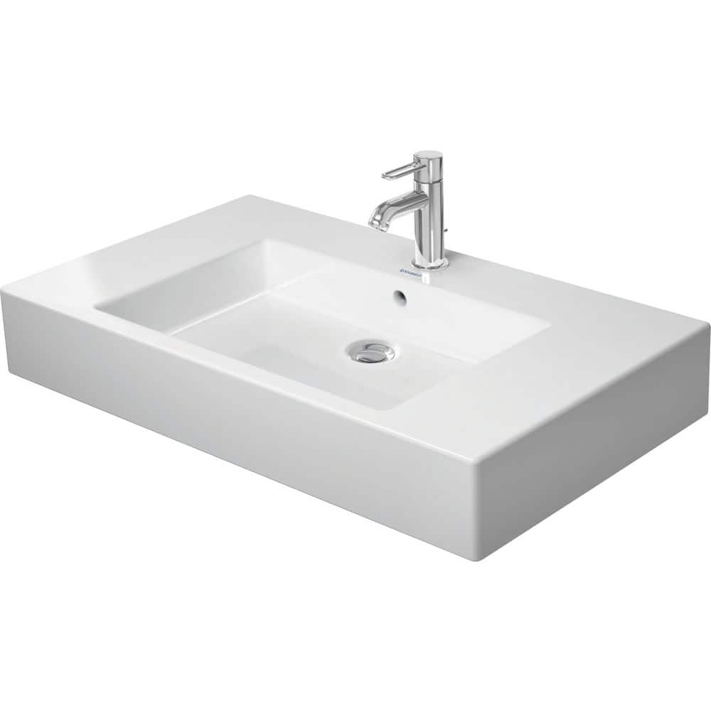 Duravit 19.25 in. W 33.5 in. D Ceramic Vanity Top