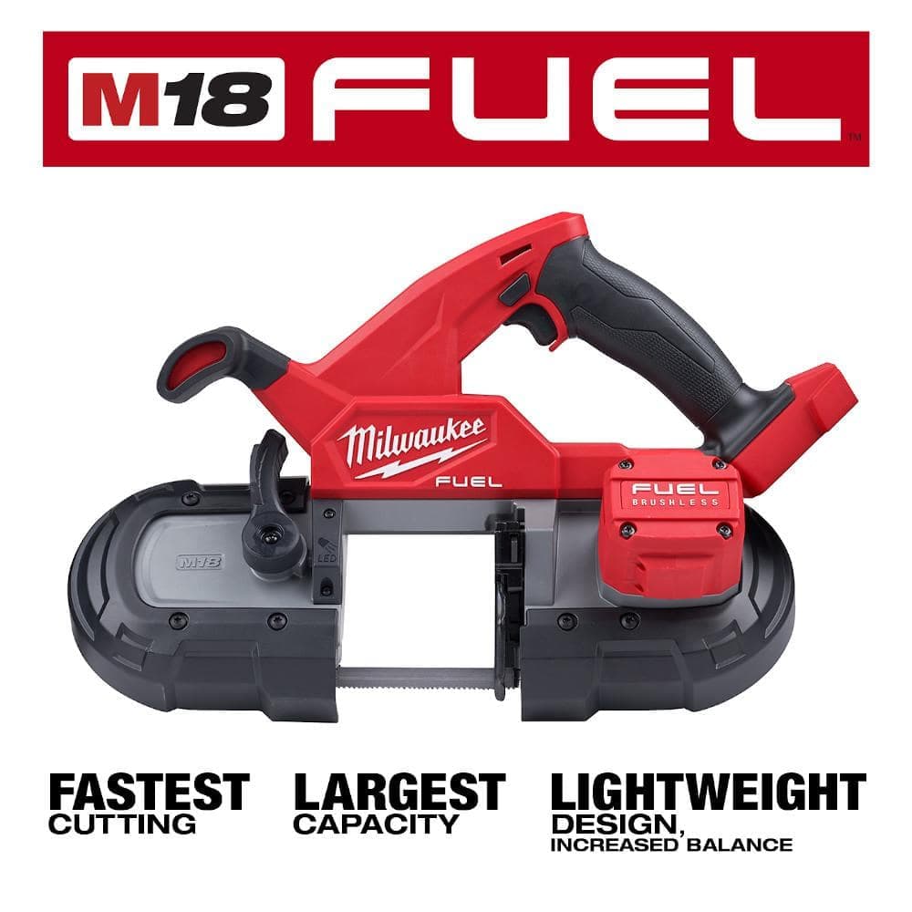 Milwaukee M18 FUEL 18V Lithium-Ion Brushless Cordless Compact Bandsaw (Tool-Only) (4)