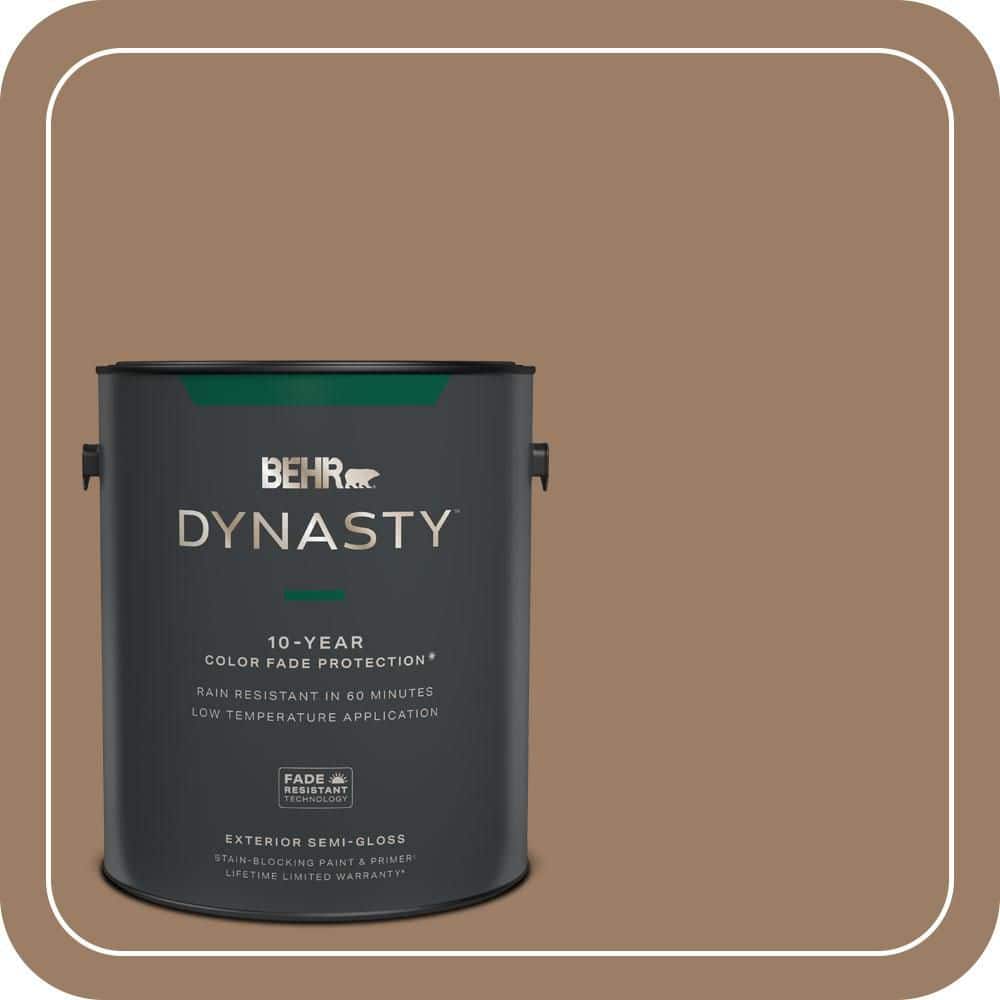 BEHR DYNASTY 1 gal. #MQ2-19 Home Sweet Home Semi-Gloss Exterior Stain-Blocking Paint & Primer