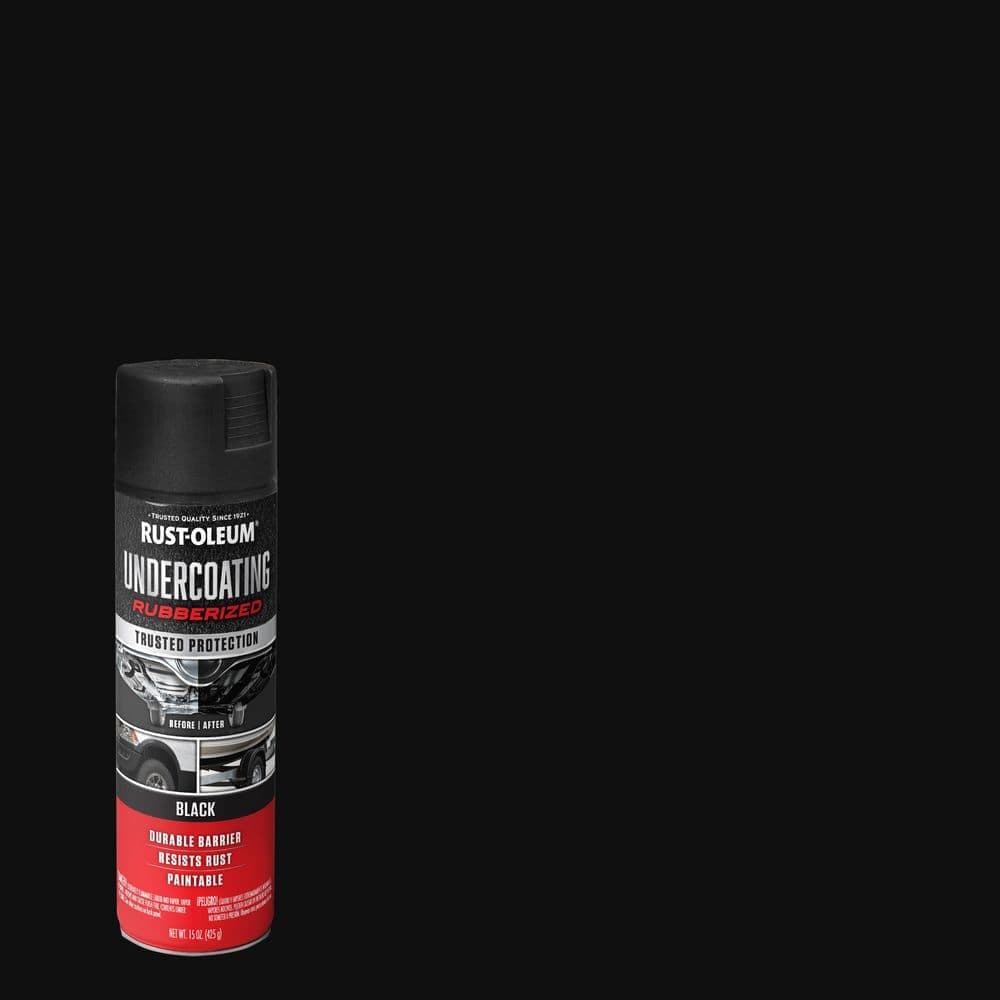 Rust-Oleum Automotive 15 oz. Matte Black Rubberized Undercoating Spray