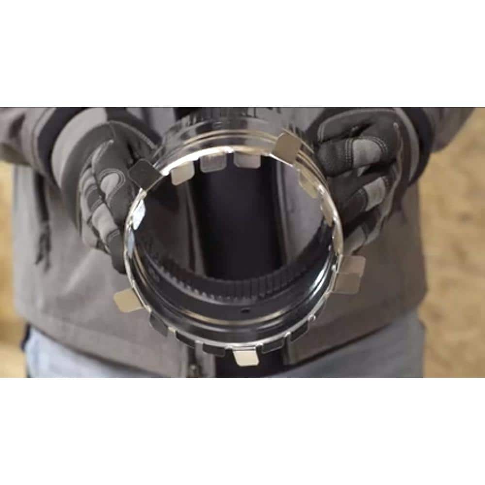 Master Flow 6 in. Starting Collar with Damper (2)