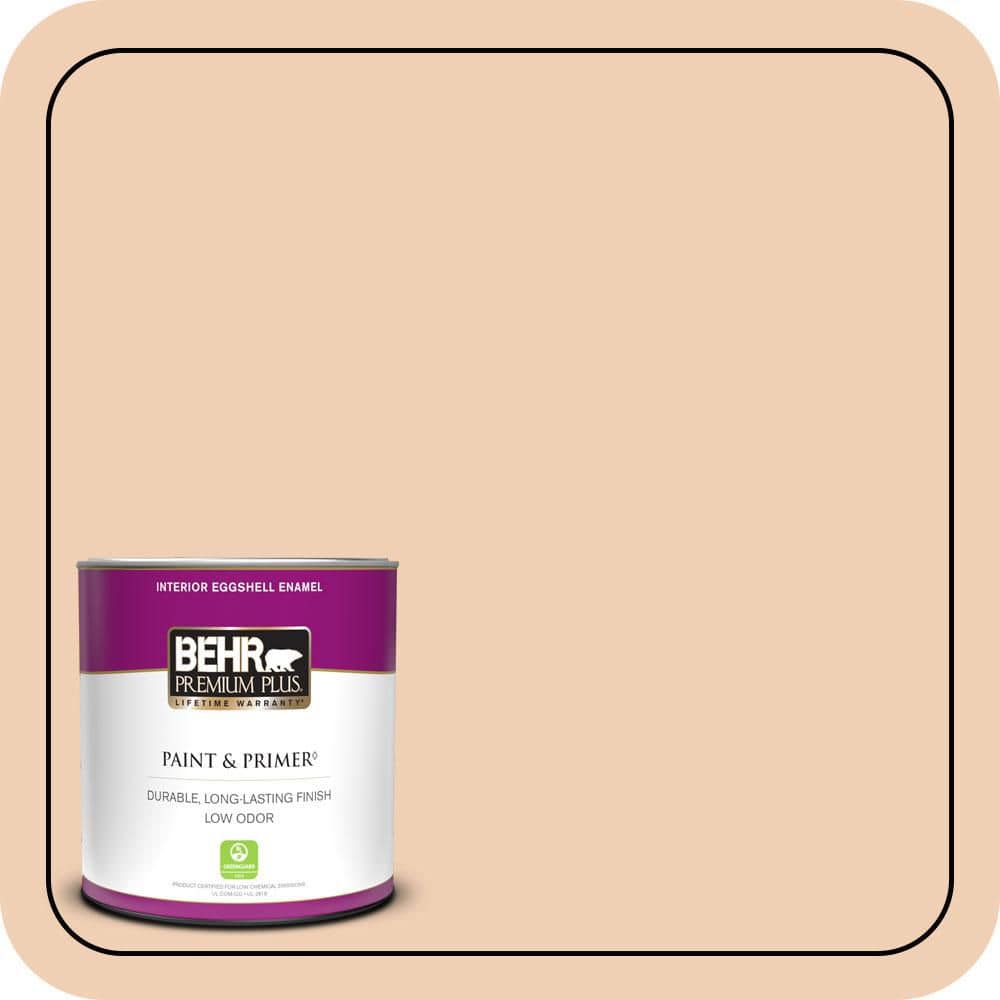 BEHR PREMIUM PLUS #PPU3-07 Pale Coral Enamel Low Odor & Primer (1)