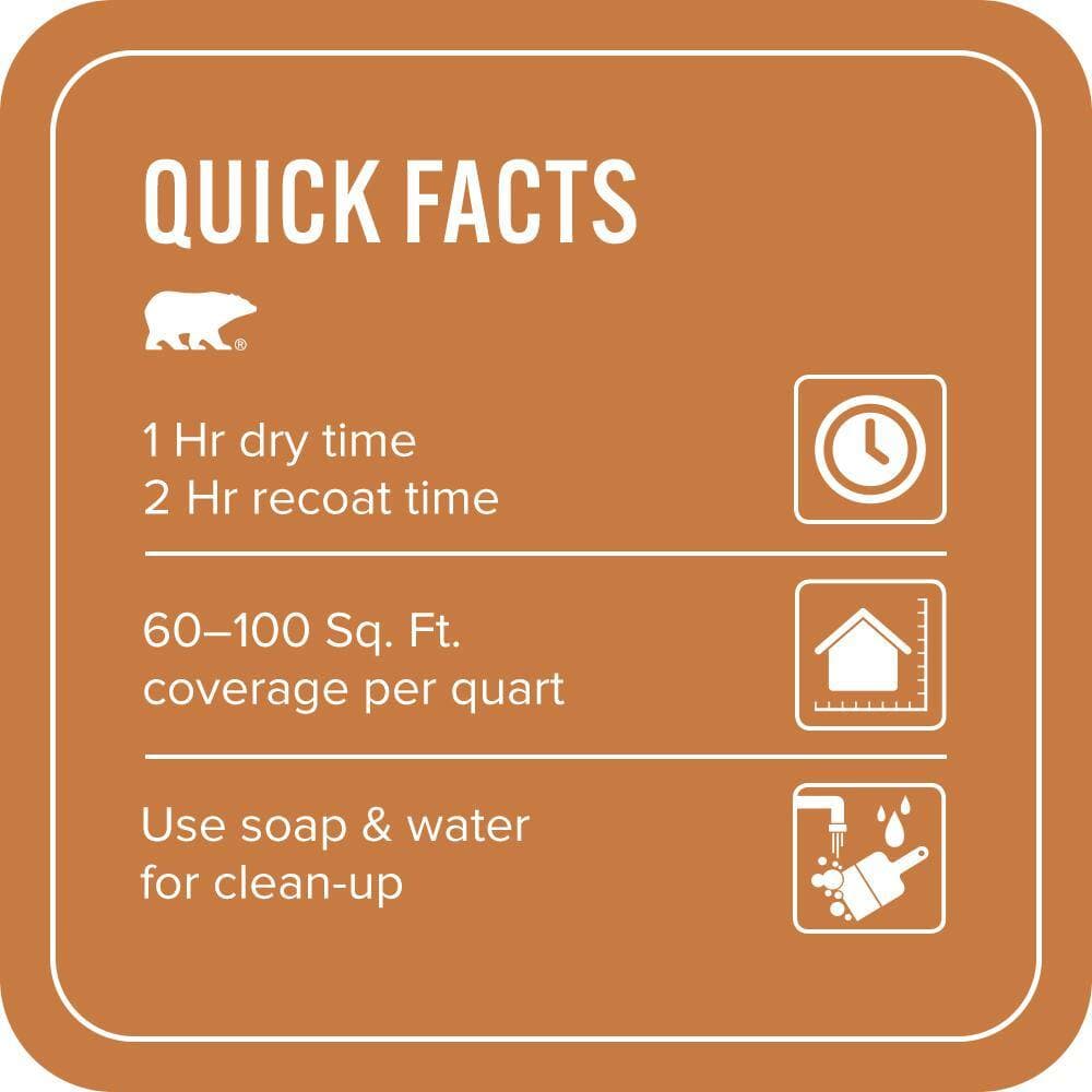 BEHR PREMIUM PLUS 1 qt. #M230-7 Rumba Orange Flat EcoMix Plant-Based Interior Paint & Primer (3)