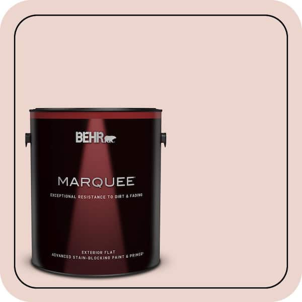BEHR MARQUEE 1 gal. #S170-1 Ole Pink Flat Exterior Paint & Primer (2)