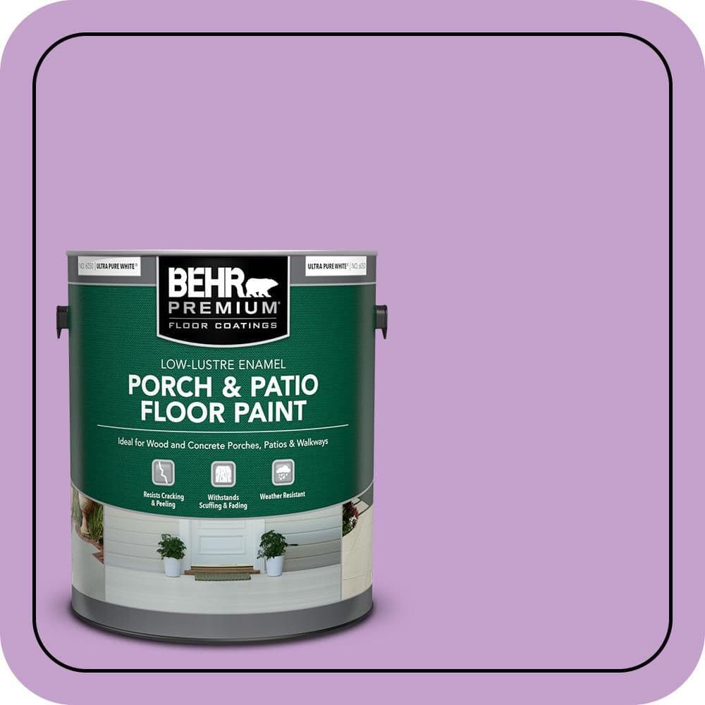 BEHR PREMIUM #P100-4 Low-Lustre Enamel Interior/Exterior Porch and Patio Floor Paint (1)