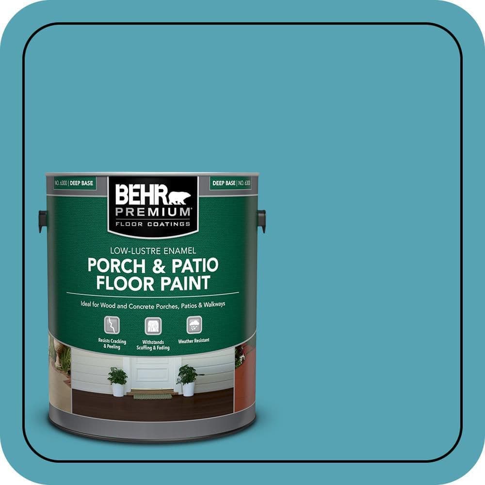 BEHR PREMIUM #M470-5 Textured Low-Lustre Enamel Interior/Exterior Porch and Patio Anti-Slip Floor Paint (1)
