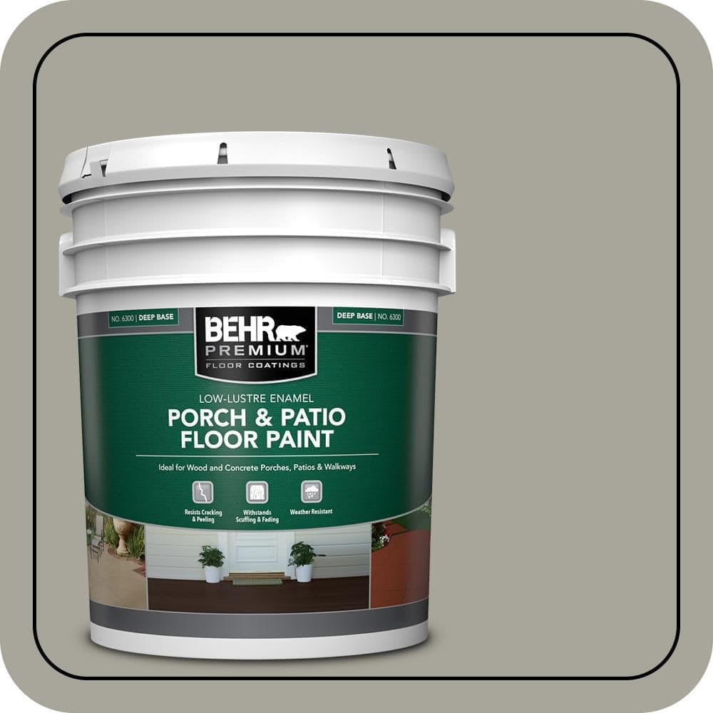 BEHR PREMIUM #N370-4A Low-Lustre Enamel Interior/Exterior Porch and Patio Floor Paint (1)
