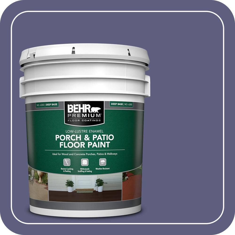 BEHR PREMIUM #M550-7 Low-Lustre Enamel Interior/Exterior Porch and Patio Floor Paint (1)